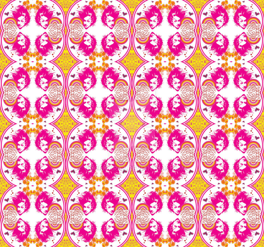 Pattern Girll girly pattern by ghorifaraz on DeviantArt