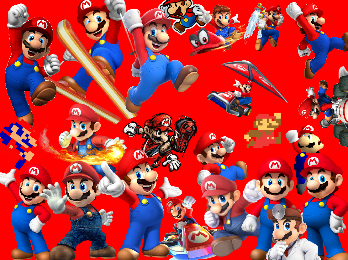 Mario Collage by JoelleArt13 on DeviantArt
