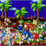 Sonic Characters Collage