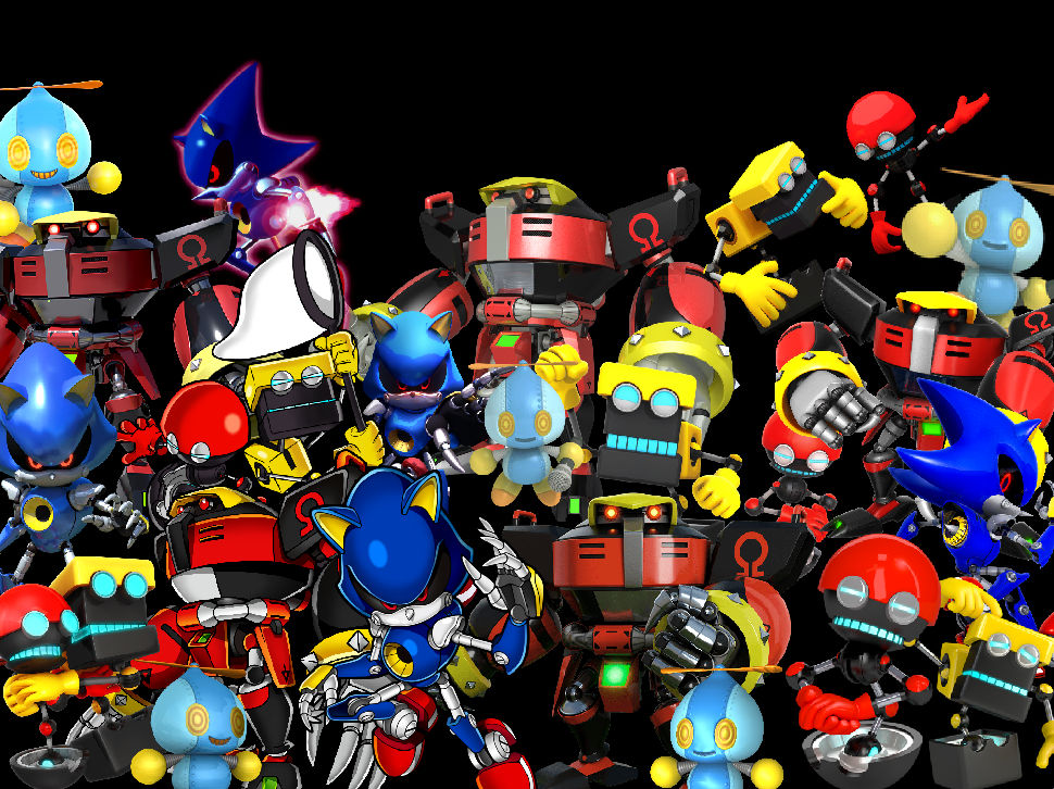 Sonic Inventions Sonic Robots Collage by JoelleArt13 on DeviantArt