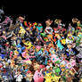 Smash Bros Ultimate Collage