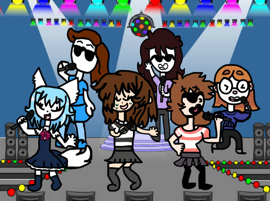 Youtube Animators Female Youtube Animators Sing Together by JoelleArt13 on DeviantArt