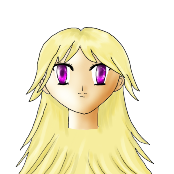 My first anime drawing by TealeafCat on DeviantArt