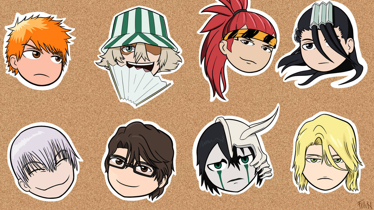 Bleach (all) boys by FilinFeather on DeviantArt