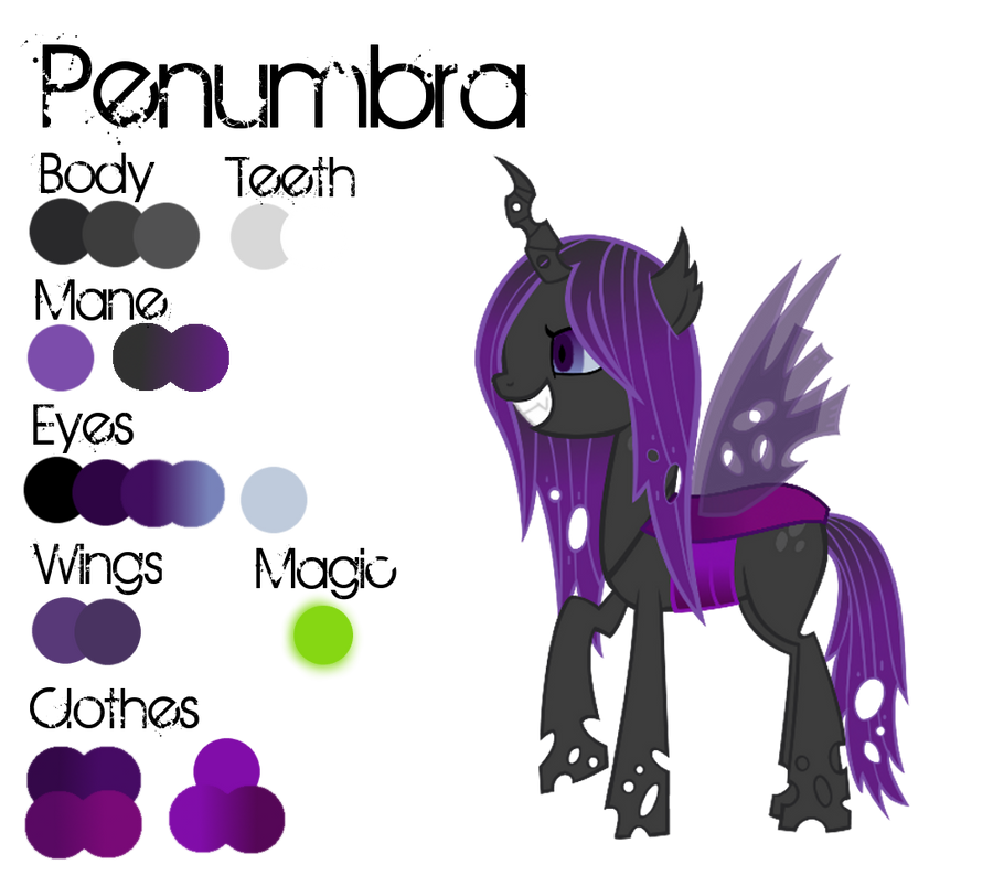 Changeling OC: Penumbra