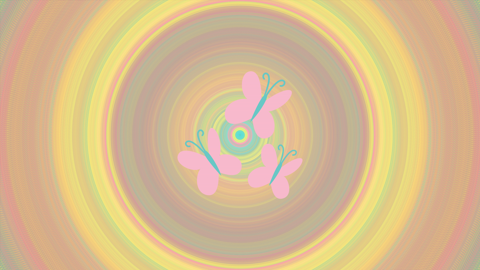 Minimal Fluttershy Swirl