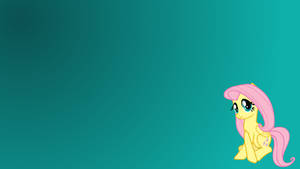 Simple Gradient Wallpaper for Fluttershy