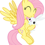 Fluttershy Bunny Hug