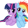 Filly Dash and Twilight
