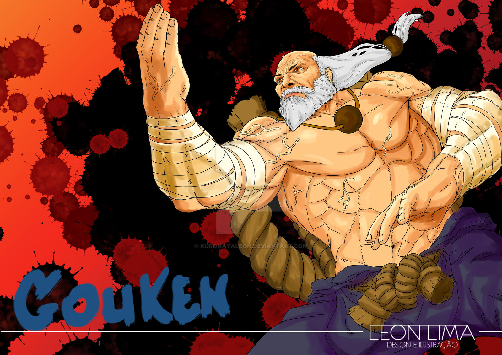 Actor Goken Gouken - Street Fighter by kuronayaleon on DeviantArt