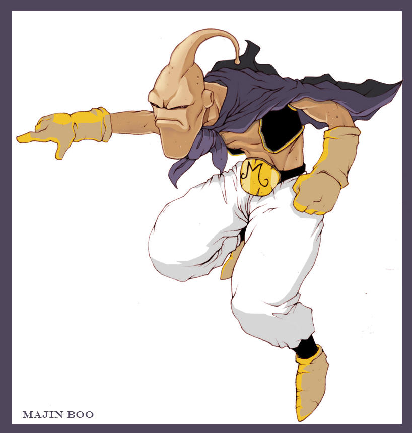 Maten Boo Majin Boo by buang on DeviantArt