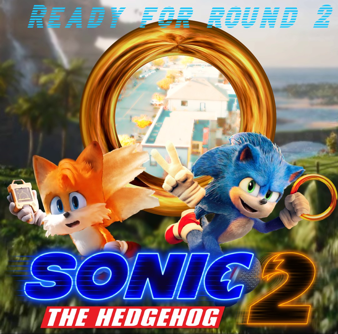 A Sonic 2 poster i made in Pixlr online Editor! If anyone could suggest  anything i could add, i'd greatly appreciate it! : r/SonicTheHedgehog