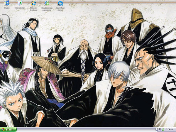 Bleach Captains Background