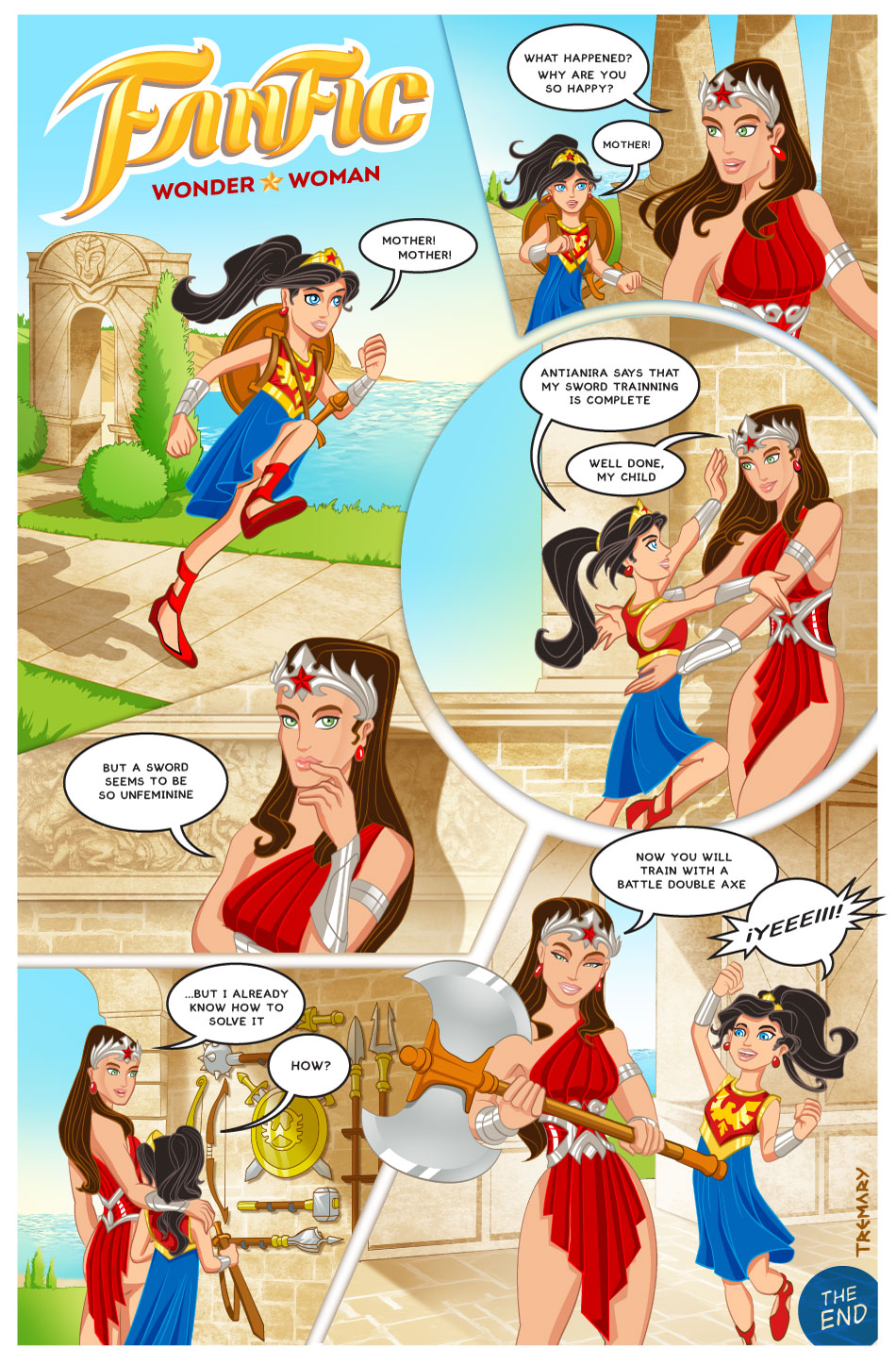 Wonder Woman Fan Fiction 002
