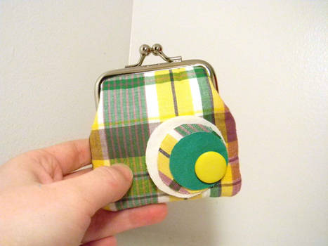 Plaid Paradise Coin Purse