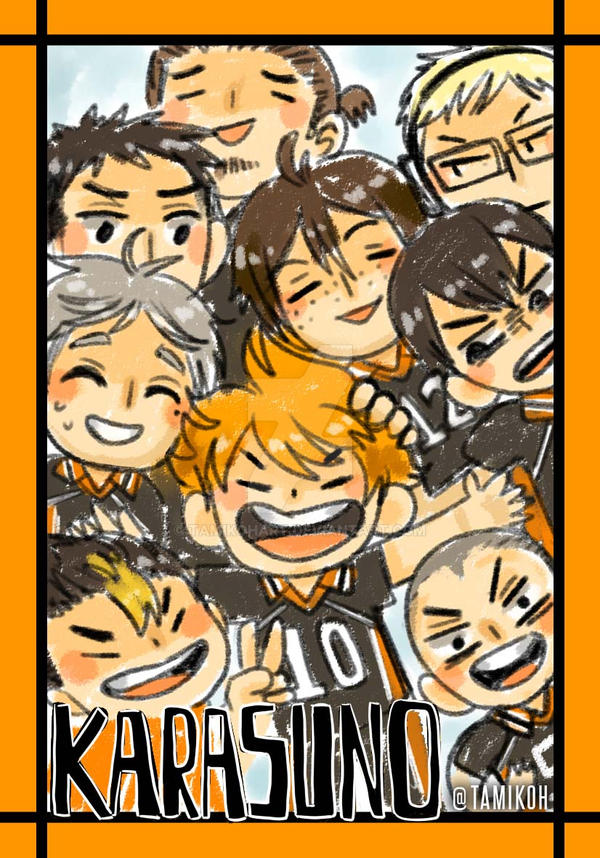 Karasuno Rotation Team KARASUNO by TamikohArt on DeviantArt