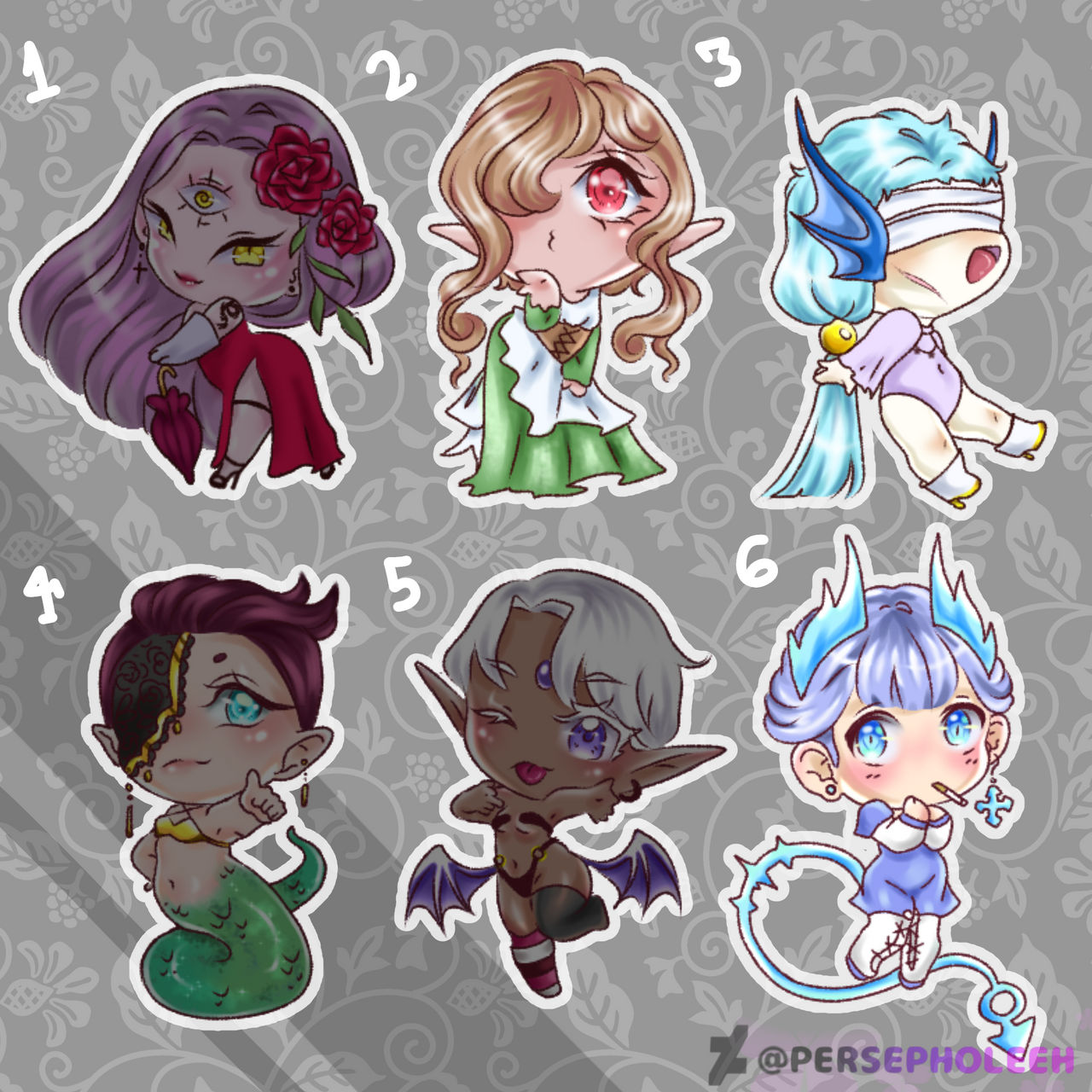 CHIBIS ADOPT by Persepholeeh on DeviantArt
