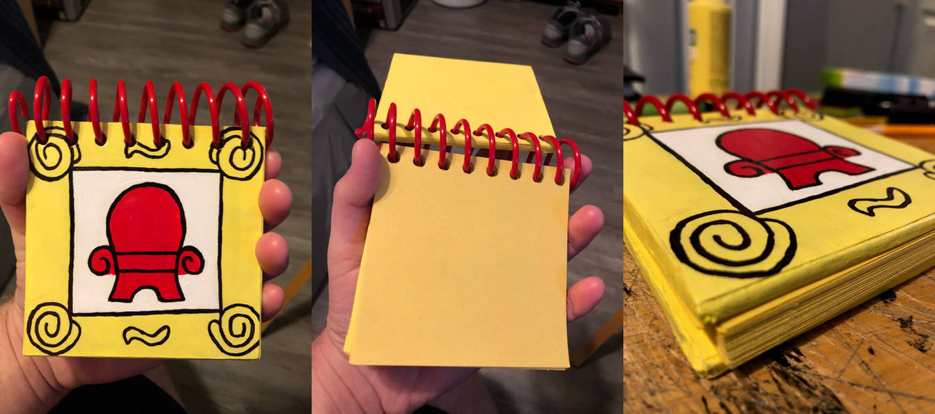 Danny Notebook Tech Reel Handy Dandy Notebook by DrewManDew on DeviantArt