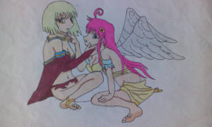 Angel and Demoness