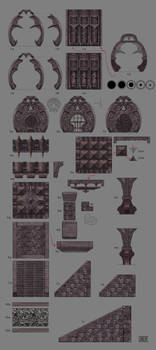 Deadric architecture parts 01