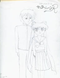 Sailor Moon R: Usagi and Ali