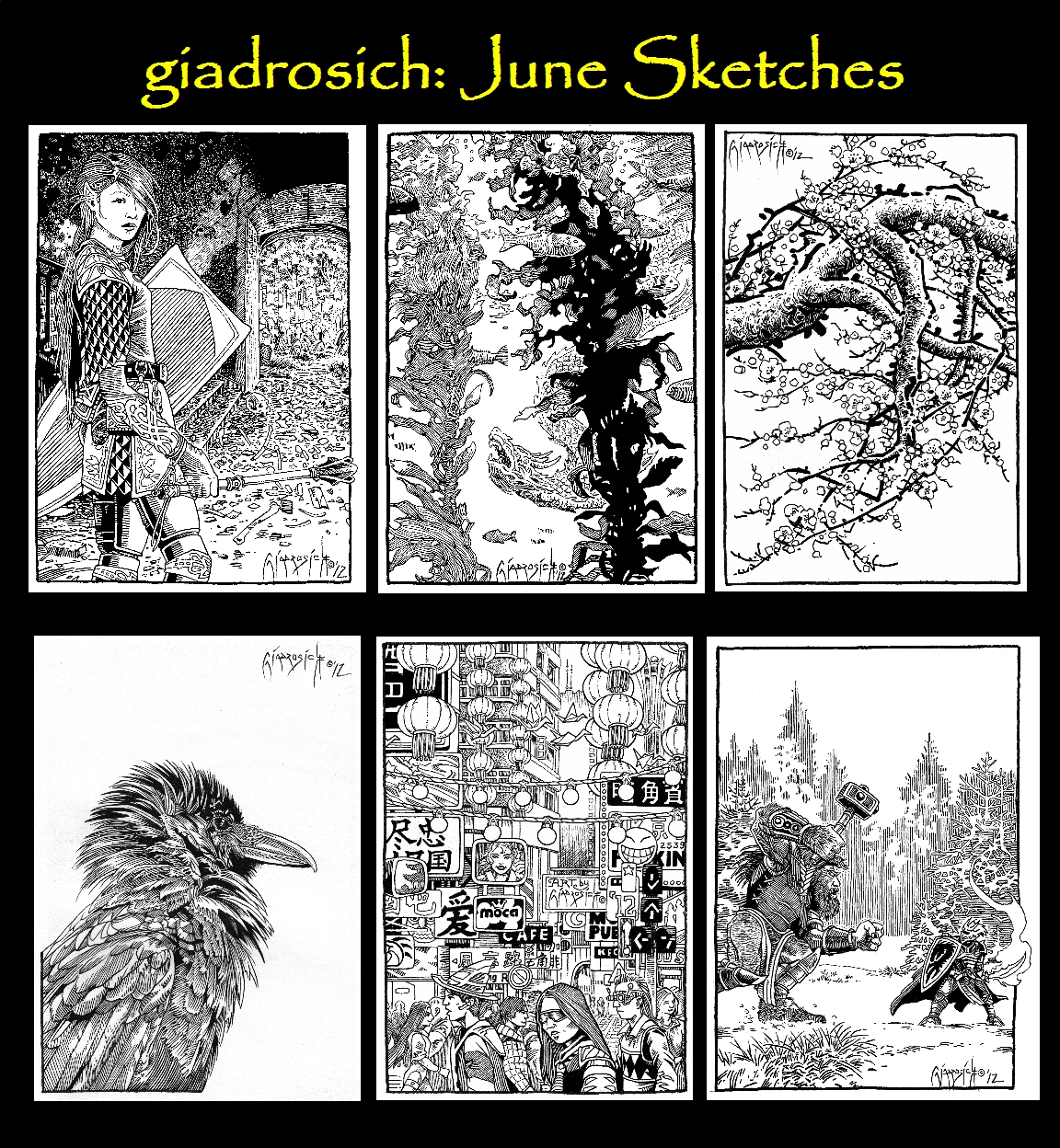 June Sketches