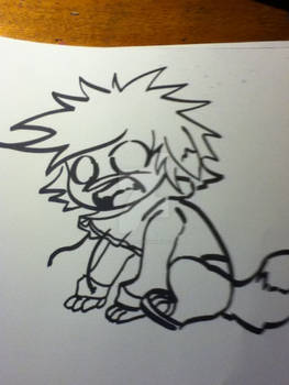 surprised shou chibi