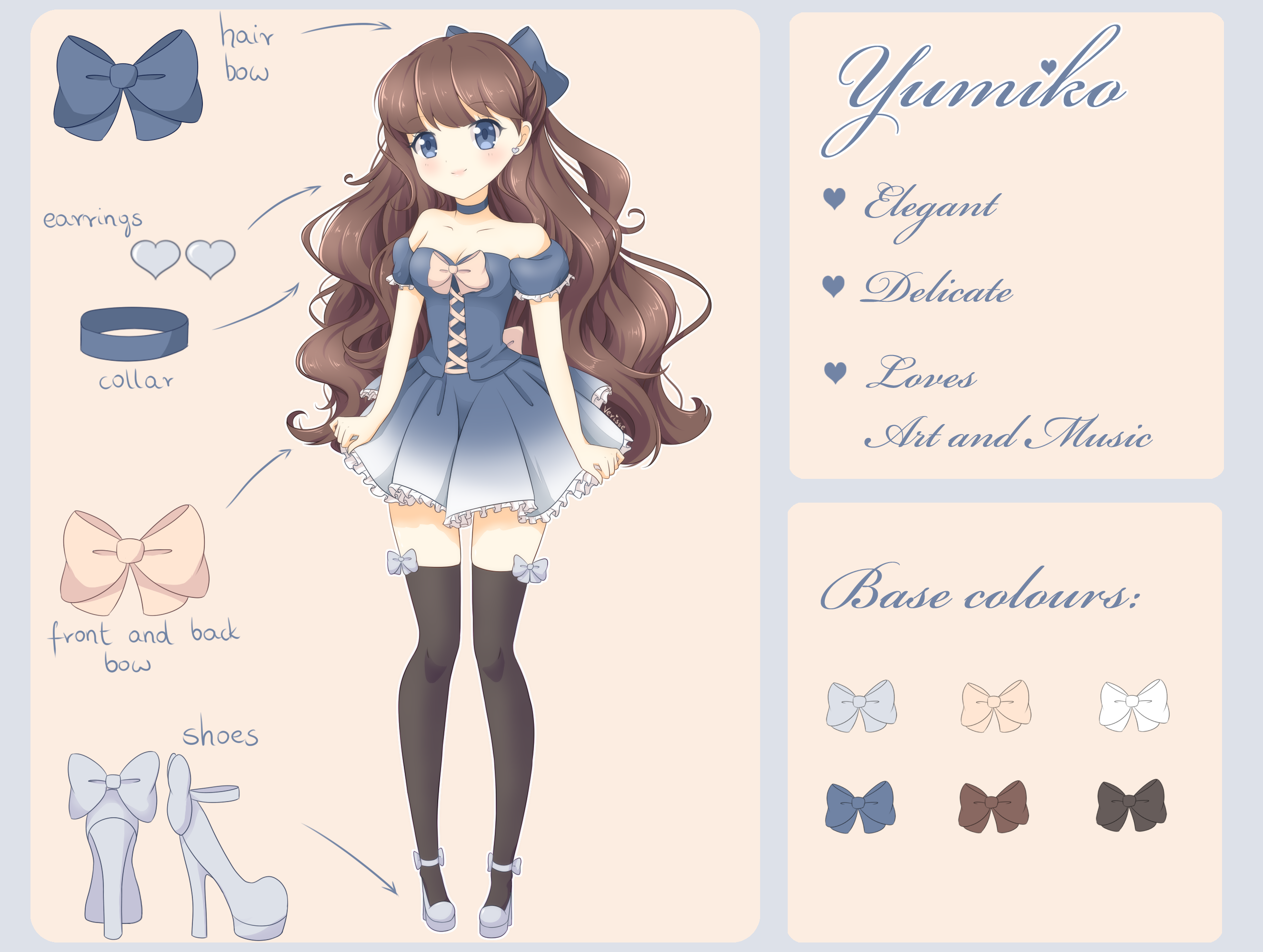 [OC] Yumiko - Reference