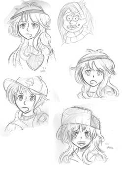 Gravity Falls sketchdump