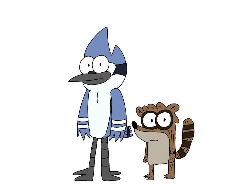 Mordecai and Rigby by Fashgirl360 on DeviantArt