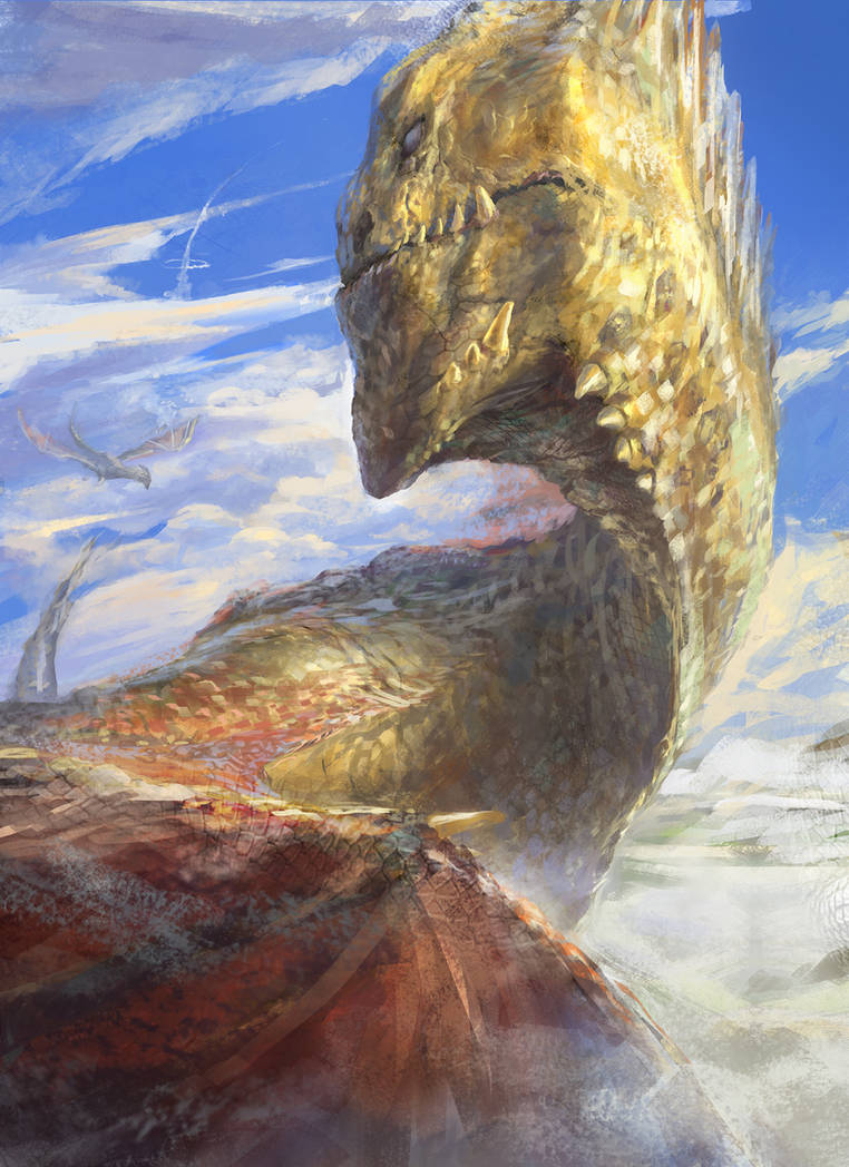 Clouds and Dragons by KyTranArt Clouds and Dragons by KyTranArt
