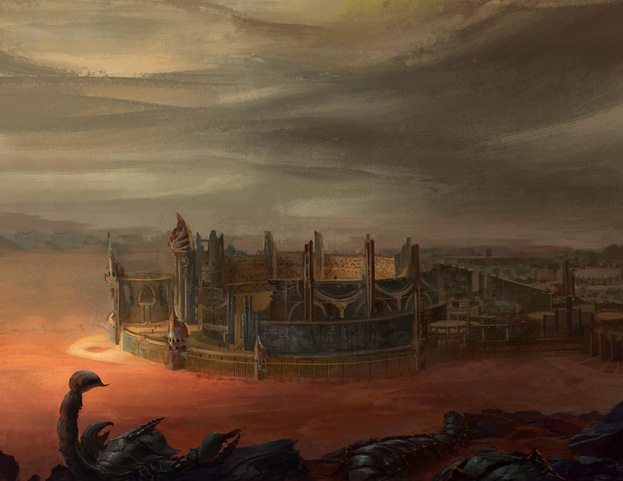 Crasoa Desert City by KyTranArt Crasoa Desert City by KyTranArt