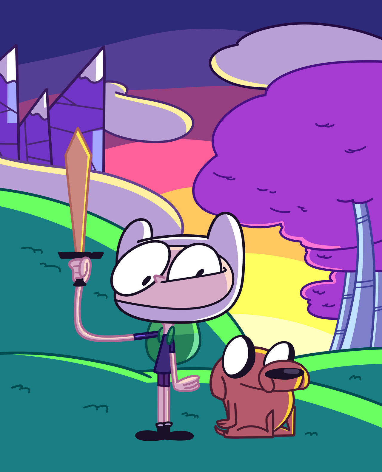 Adventure time pilot (2005) by ToastTank on DeviantArt