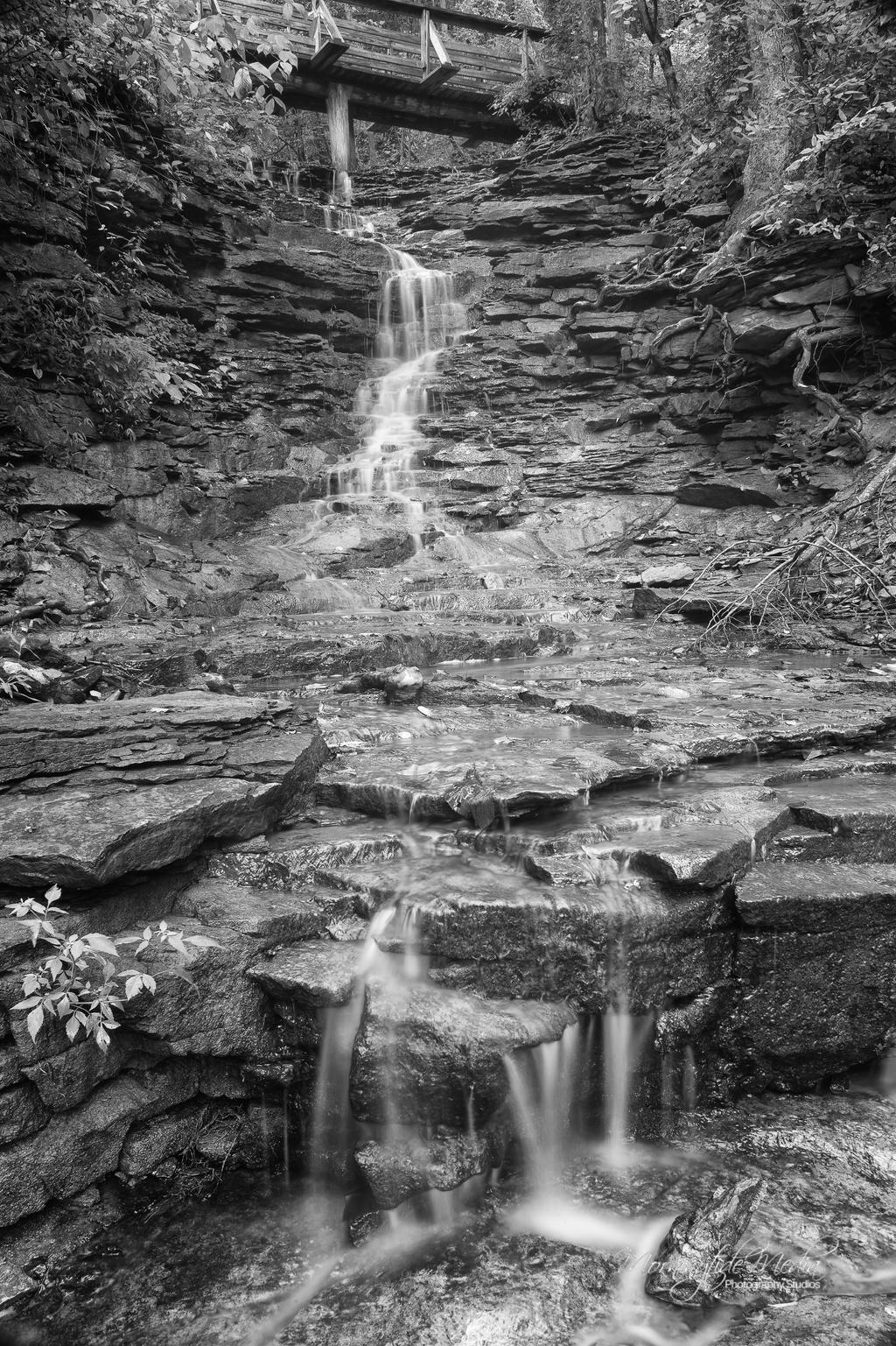 B/W - IMG-1646:  Water Fall