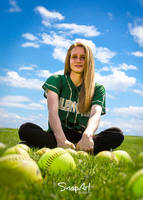 Taylor with softballs