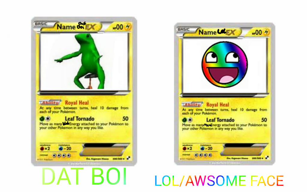 meme pokemon cards I wish this Pokmon card was playable