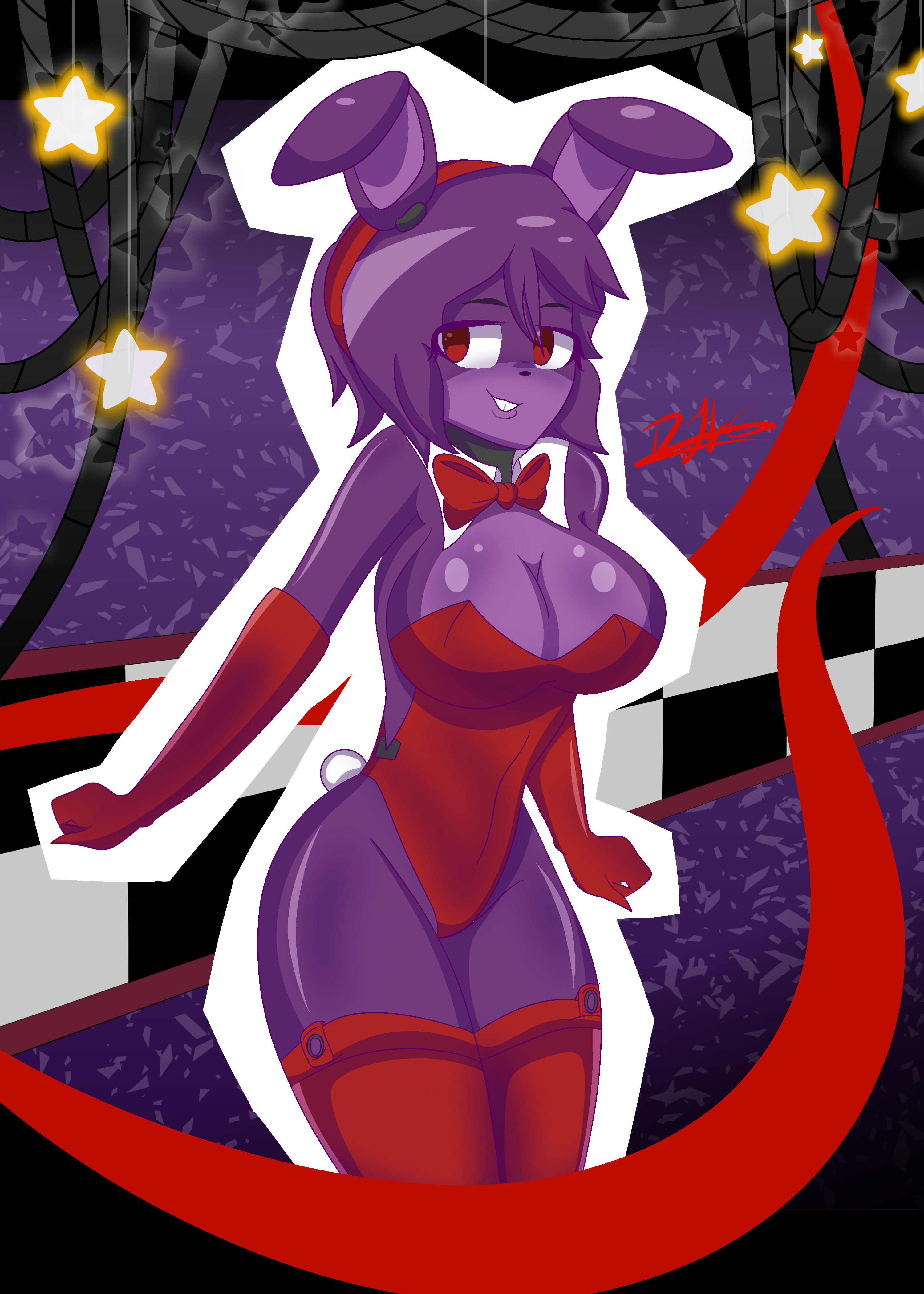 FNAF - Bonnie Anime Version by Getsu0725 on DeviantArt