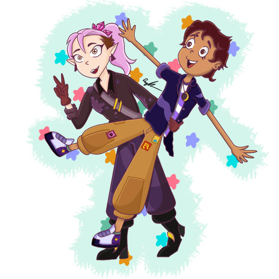 Amity And Luz Time Skip Fanart by xscheme1 on DeviantArt