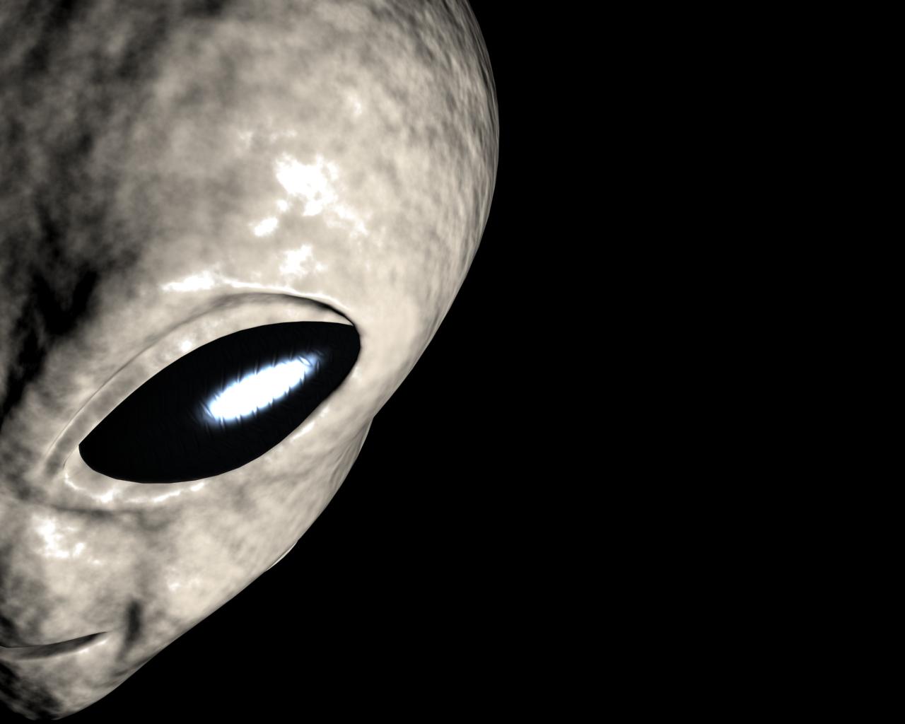 Dark Alien Wallpaper