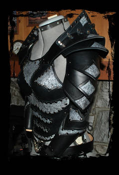 heavy leather armor for women