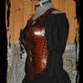leather armor corset side view