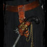 leather accessory pirate/steampunk