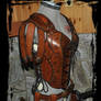 female leather armor woman
