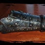 orc leather bracer