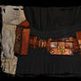 steampunk leather utility belt