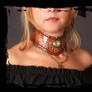 steampunk leather necklace