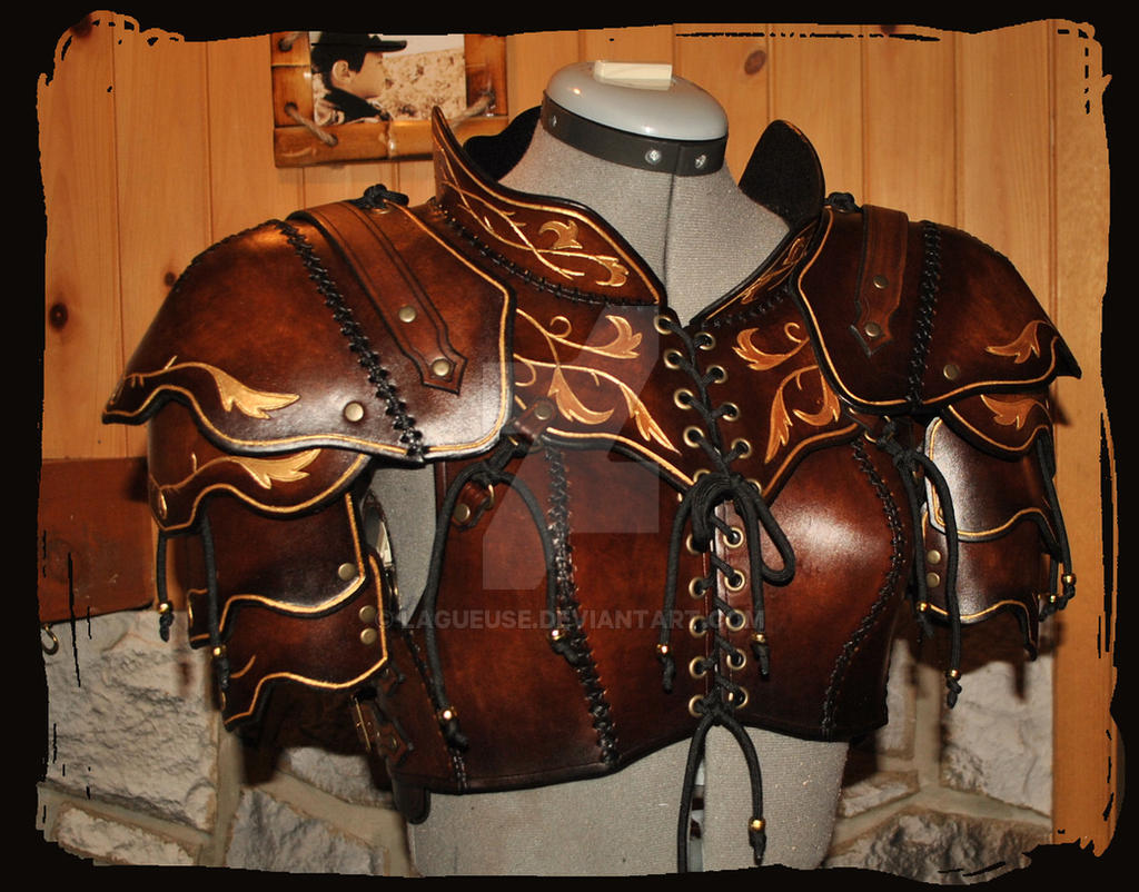 leather armor woman