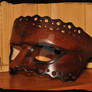 leather mask side view