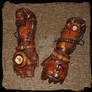 leather bracers Steampunk