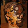 steampunk leather mask
